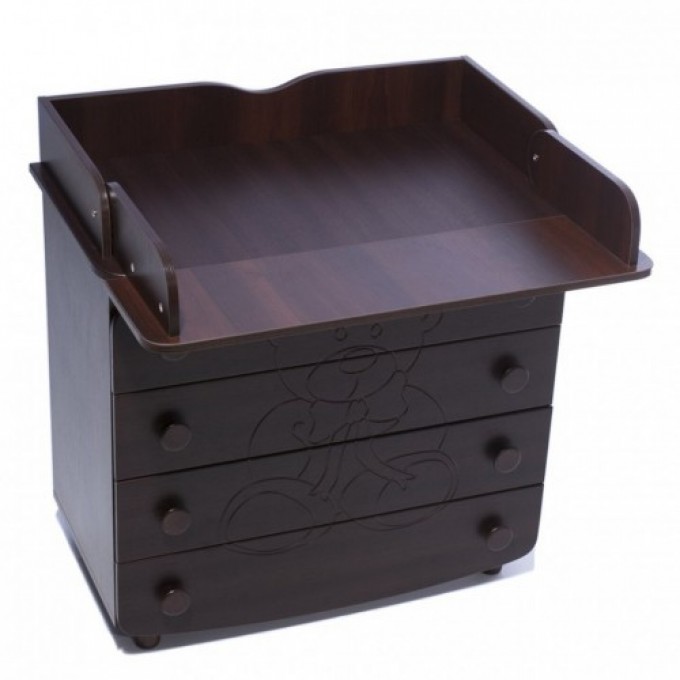 Changing table dresser Veres 900 Bear (color: walnut)