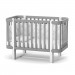 Bed Veres Monaco (color: graphite white)