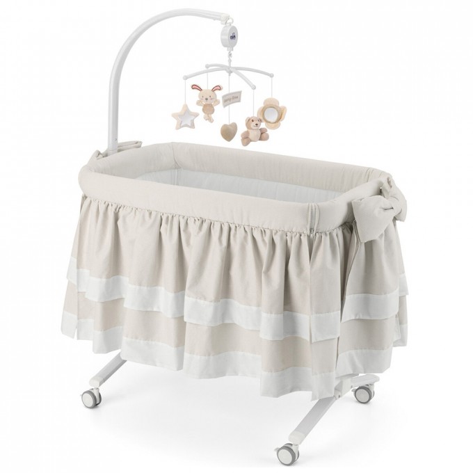 Cam Cullami Luxe приставная кроватка для новорожденных колыбель 150