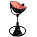 Bloom стульчик для кормления Fresco Noir (без вкладиша)+Bloom набор вкладышей Fresco persimmon red