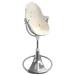 Стільчик для годування Bloom Fresco Silver вкладка coconut white