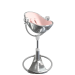 Стільчик для годування Bloom Fresco Silver вкладка rosewater