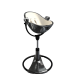 Bloom стульчик для кормления Fresco Titanium (без вкладыша)+Bloom набор вкладышей Fresco coconut white