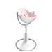 Bloom стульчик для кормления Fresco White (без вкладиша)+Bloom набор вкладышей Fresco rosewater