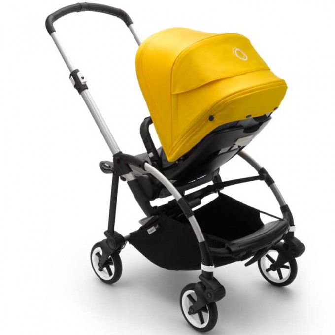Bugaboo Bee 6 Alu Grey stroller black lemon yellow