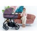 Espiro Next Up Limited Heartleaves 908 pink stroller 2 in 1