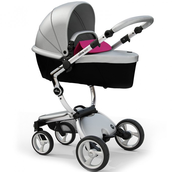 Mima Xari argento shassi silver stroller 2 in 1