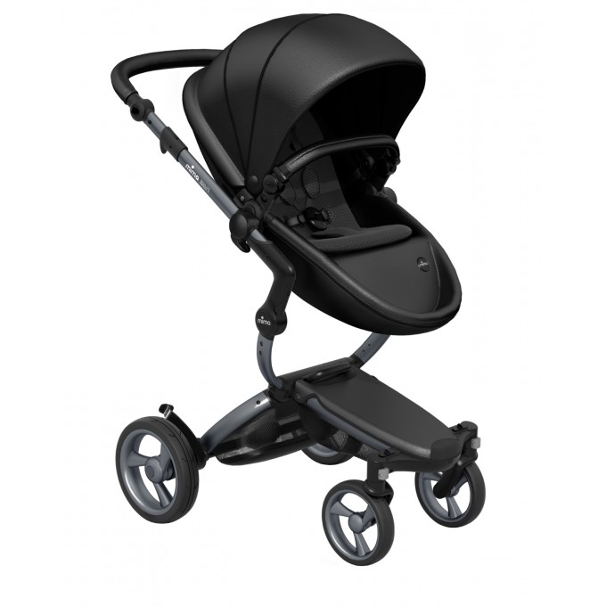 Mima Xari black shassi graphite grey stroller 2 in 1