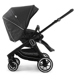 Stroller Emmaljunga NXT60 Black FLAT Lounge Black Eco