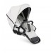 Stroller Emmaljunga NXT90 Black FLAT White Leatherette Eco