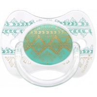 Suavinex Couture physiological pacifier, 0-4 months, green
