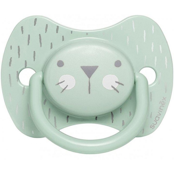 Physiological pacifier, +18 months, Suavinex Hygge turquoise