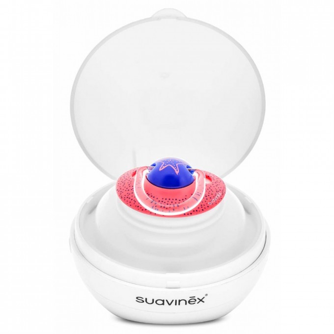Portable sterilizer Suavinex for pacifiers white