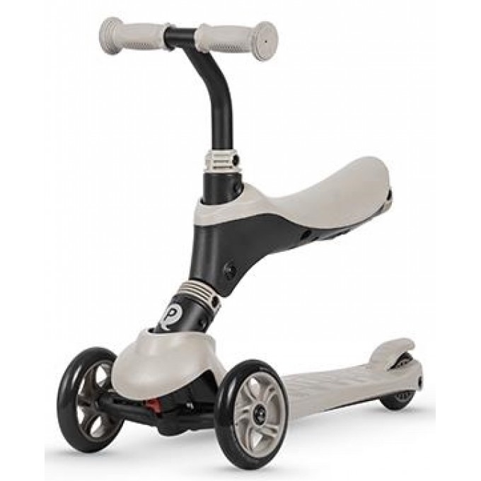 Qplay Sema 5 in 1 children's three-wheeled scooter Beige