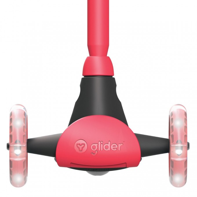 Yvolution Yglider Kiwi scooter red