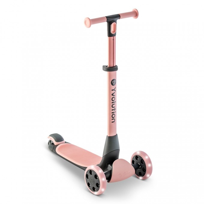 Yvolution Yglider Nua scooter pink