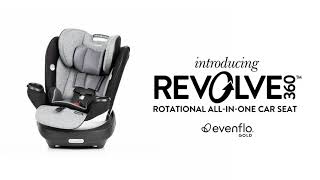Evenflo Revolve360 Rotating Swivel Convertible Car Seat - Overview