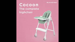 Cocoon High Chair - Oribel - функціональні можливості