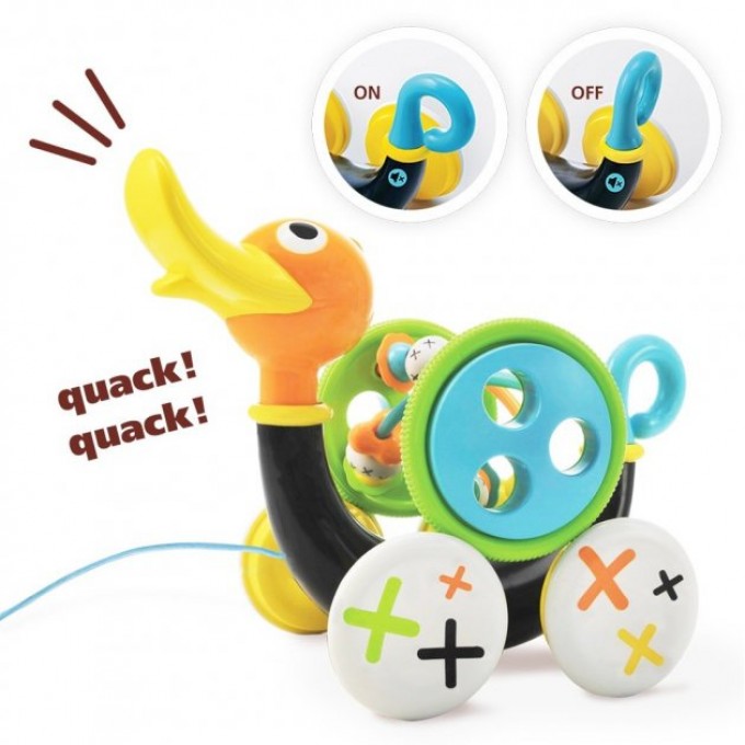 Yookidoo Іграшка-каталка Музична качка